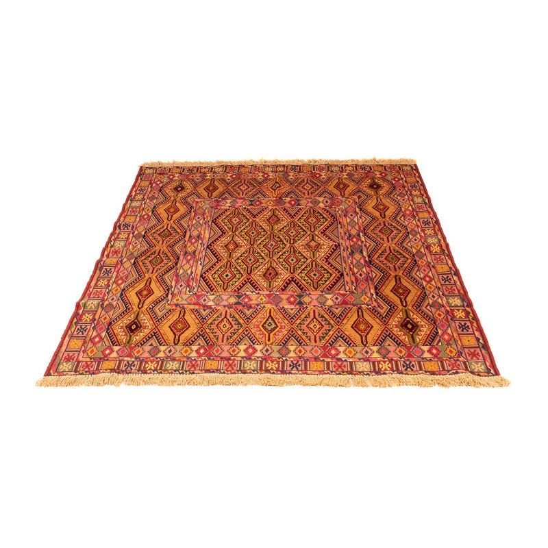 Kelim-tæppe - orientalsk - 167 x 142 cm - flerfarvet