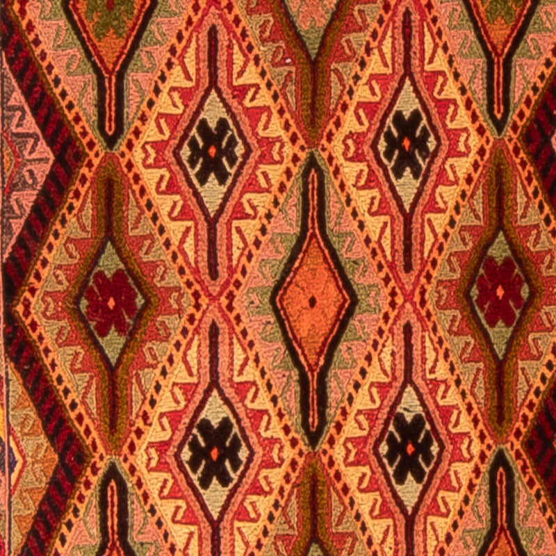 Kelim-tæppe - orientalsk - 181 x 147 cm - flerfarvet