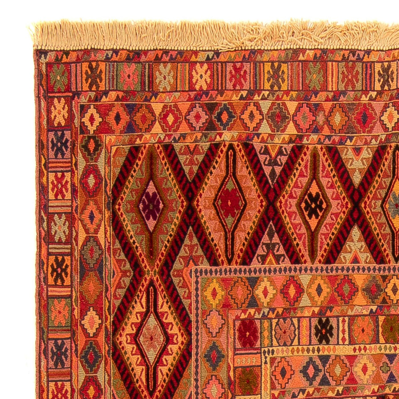 Kelim Afghan Tæppe 181x147cm