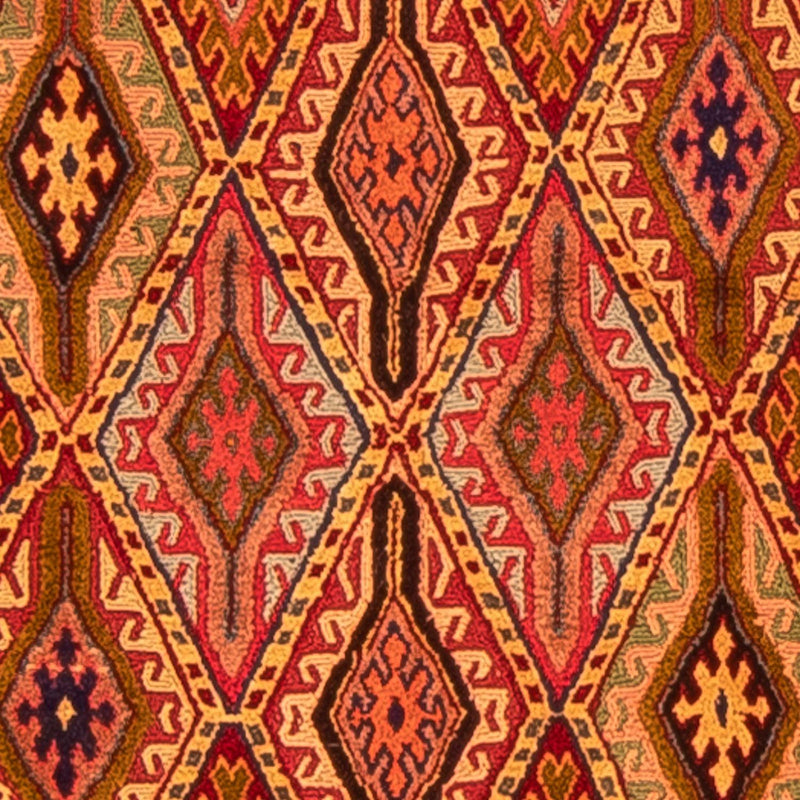 Kelim-tæppe - orientalsk - 168 x 132 cm - flerfarvet