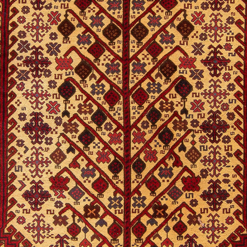 Kelim-tæppe - orientalsk - 268 x 195 cm - brun