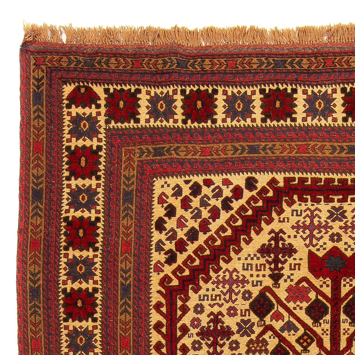 Afghansk kilim Tæppe 195x268cm