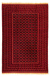 Afghansk kilim Tæppe 205x289cm - Rektangulær / Mørkerød / 205 x 289 cm Rektangulær