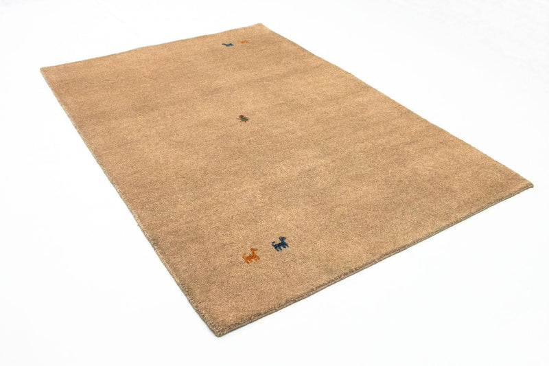 Gabbeh-tæppe - Indus - 200 x 140 cm - brun