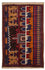 Baluch-tæppe - 130 x 83 cm - flerfarvet