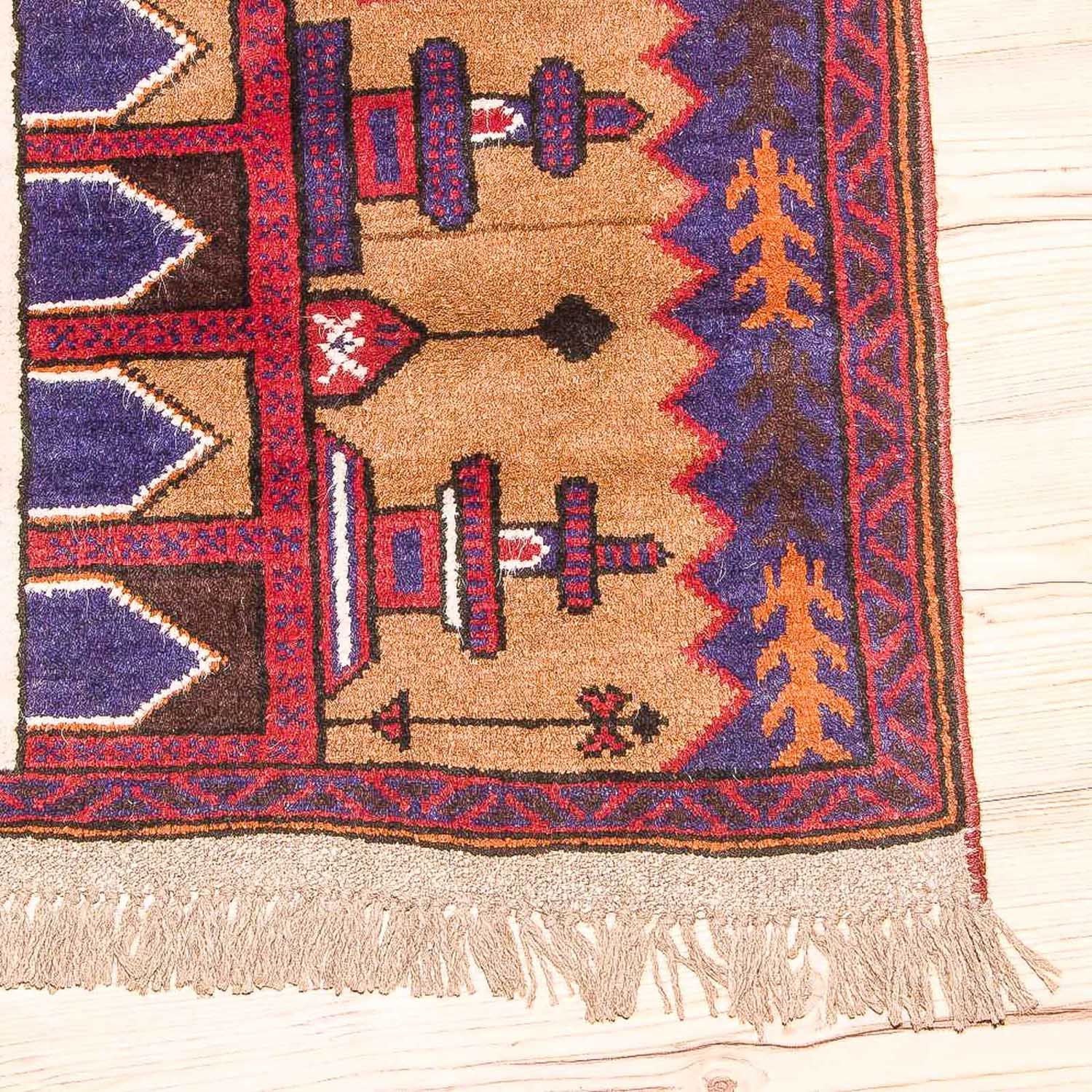 Baluch-tæppe - 130 x 83 cm - flerfarvet