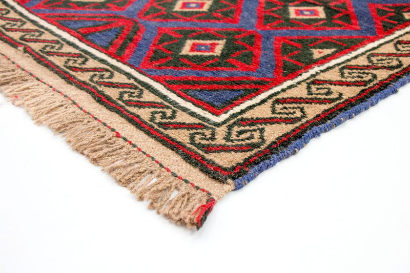 Baluch-tæppe - 135 x 82 cm - rød