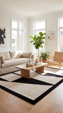 Uldtæppe - Boho Flair - rektangulær