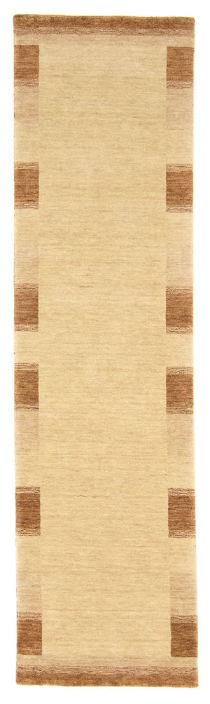Løber Gabbeh-tæppe - Indus - 200 x 80 cm - beige