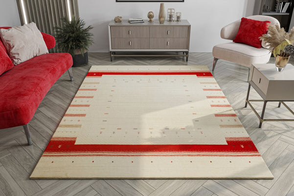 Gabbeh Tæppe - Loribaft Softy - Aurora Flair - rektangulær