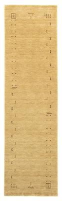 Løber Gabbeh-tæppe - Indus - 400 x 80 cm - beige