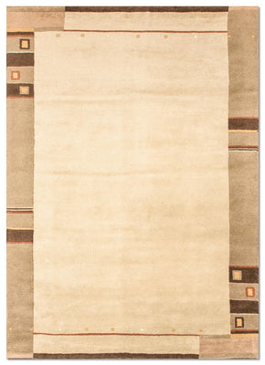Nepal Tæppe - 140 x 70 cm - beige