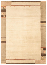 Nepal Tæppe - 160 x 90 cm - beige