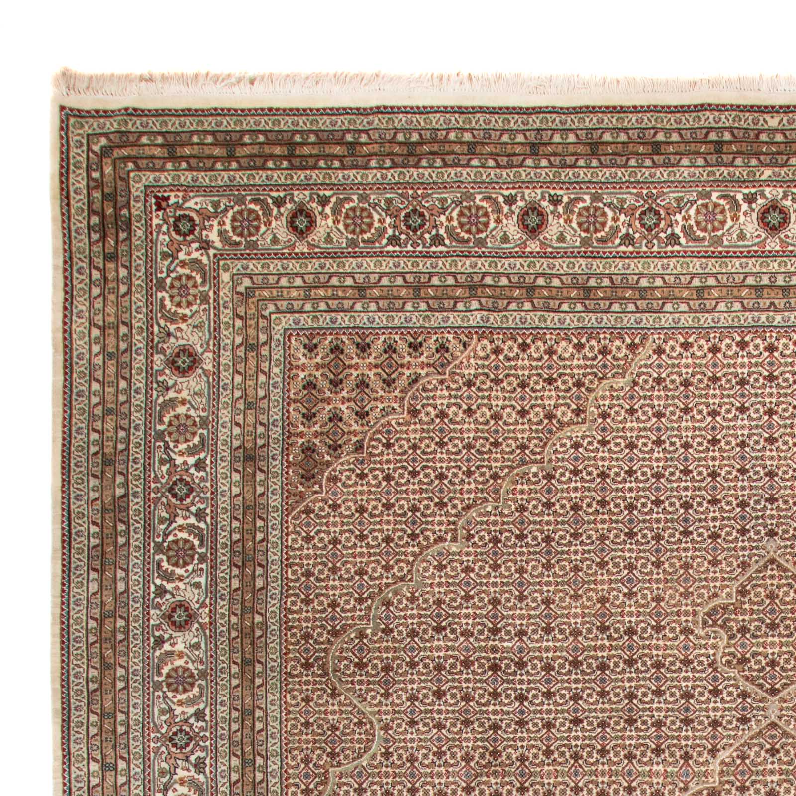 Orientalsk tæppe - Tabriz - 400 x 300 cm - beige