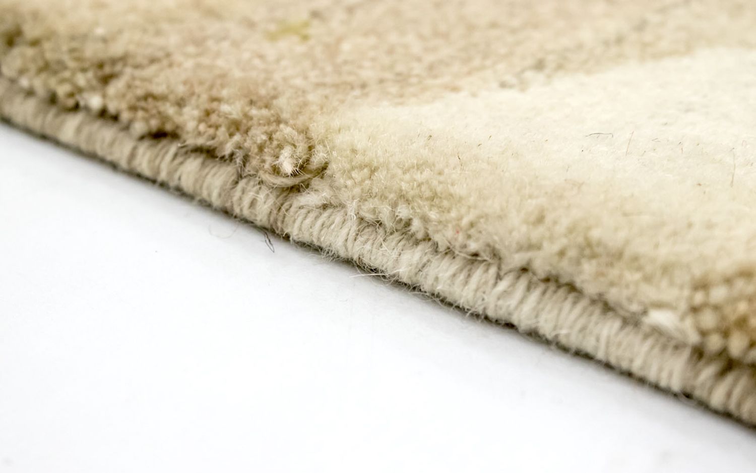 Løber Gabbeh-tæppe - Indus - 240 x 80 cm - beige