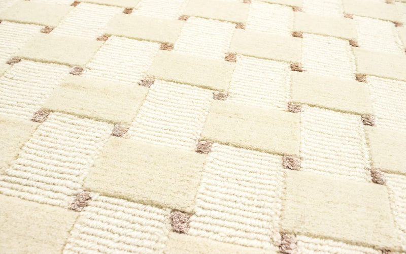 Løber Nepal Tæppe - 200 x 70 cm - beige