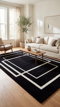 Designer tæppe - Minimalistic Motis - rektangulær