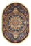 Orientalsk tæppe - Mois - oval