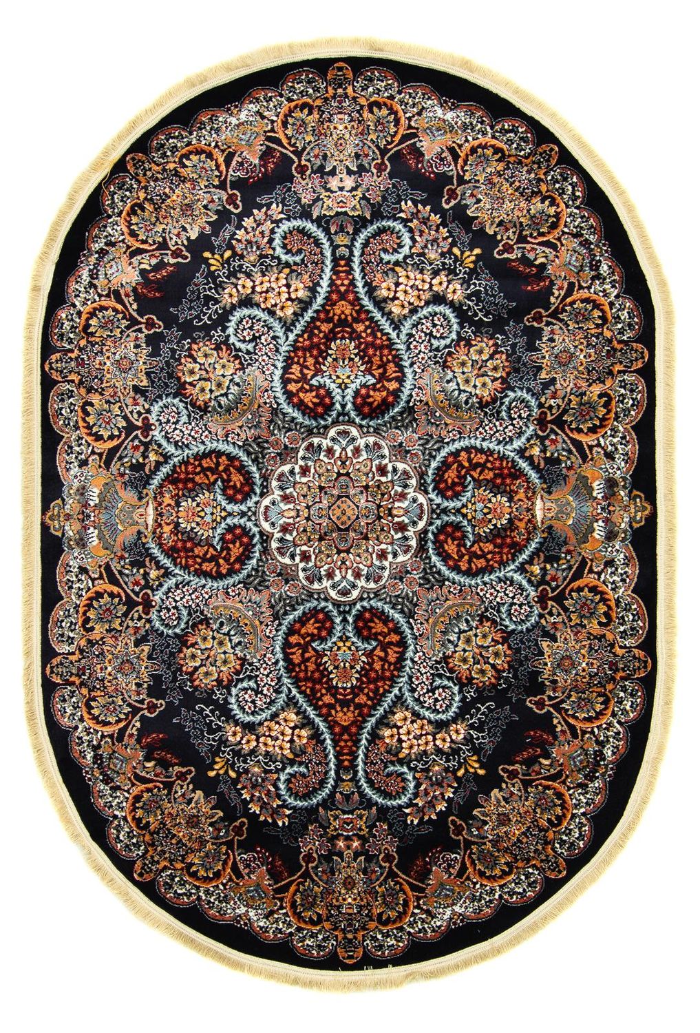 Orientalsk tæppe - Darbari - oval
