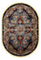 Orientalsk tæppe - Darbari - oval