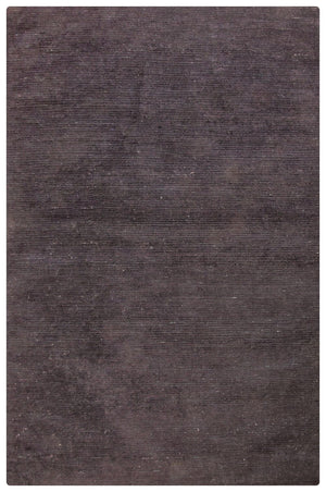 Kort lud tæppe - 230 x 160 cm - sort