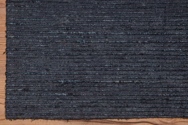 Kort lud tæppe - 230 x 160 cm - sort