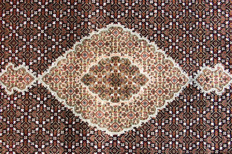 Persisk tæppe - Tabriz - 300 x 250 cm - sort