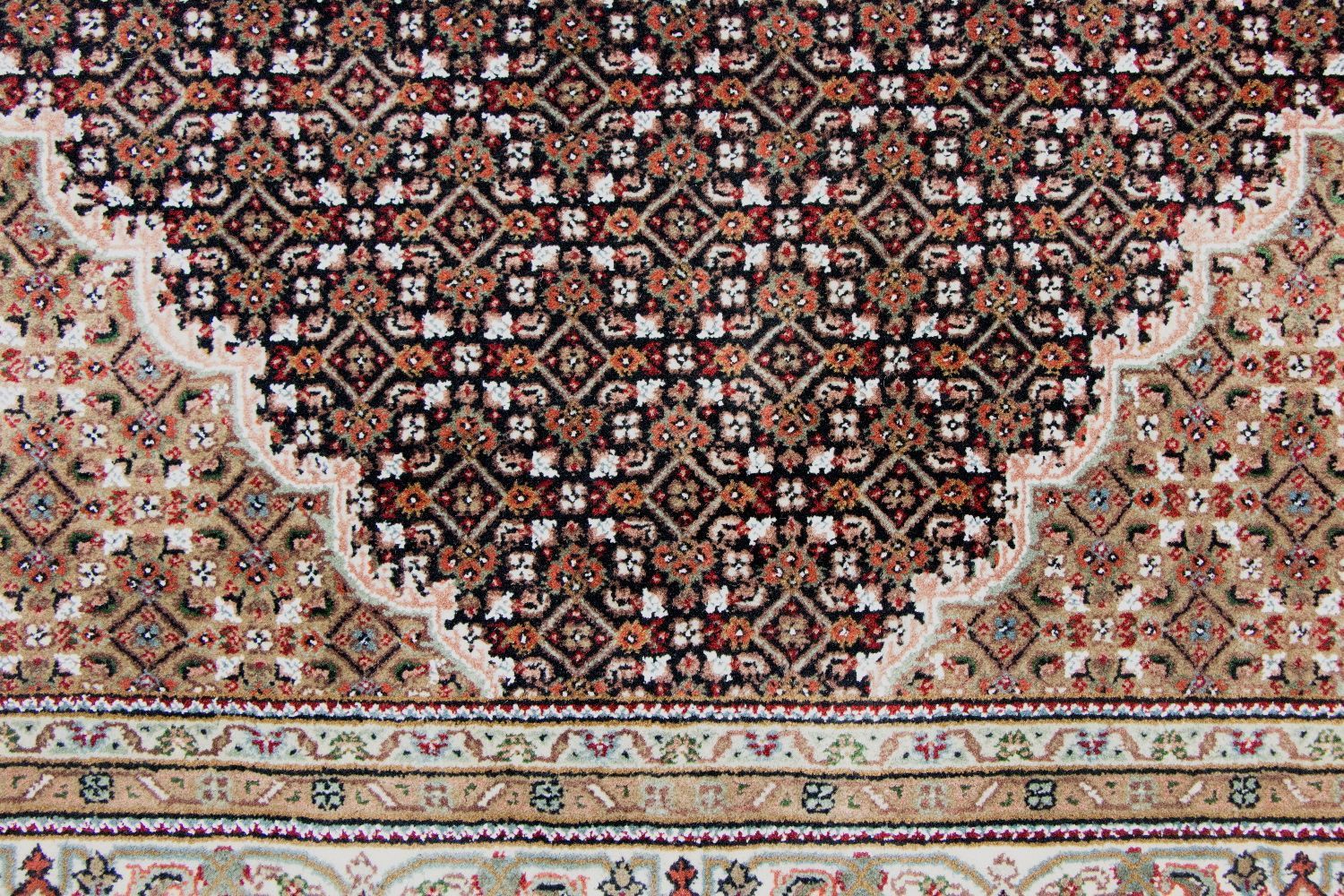 Persisk tæppe - Tabriz - 300 x 250 cm - sort