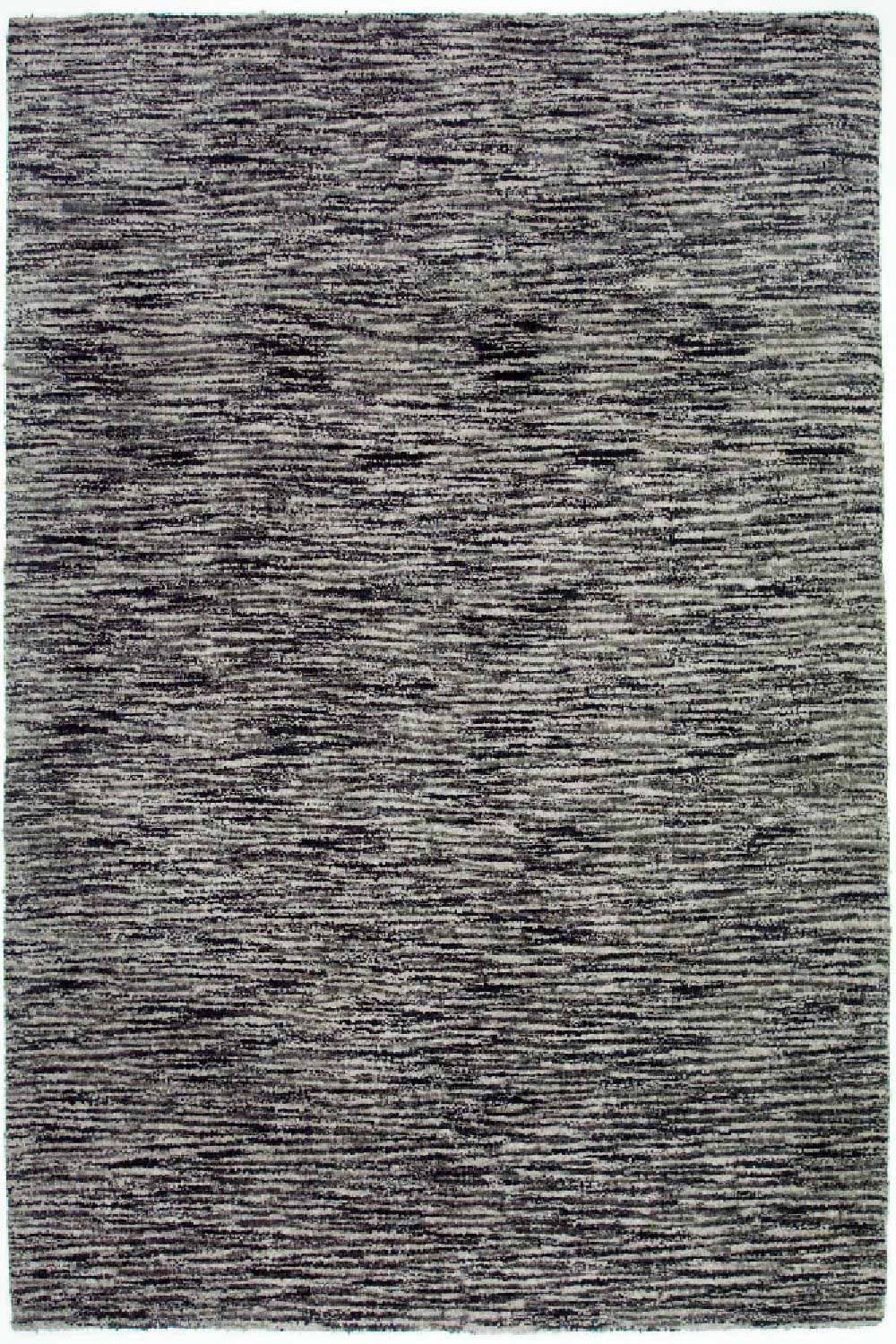 Uldtæppe - 240 x 155 cm - sort