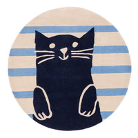 Kinderteppich Katze rund – product image