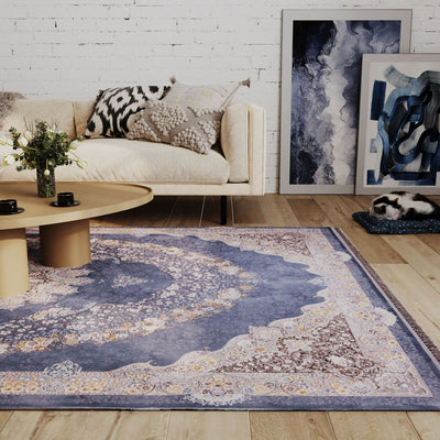 Orientalsk vævet tæppe - Diba - rektangulær