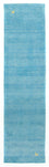 Løber Gabbeh-tæppe - Indus - 200 x 80 cm - lyseblå