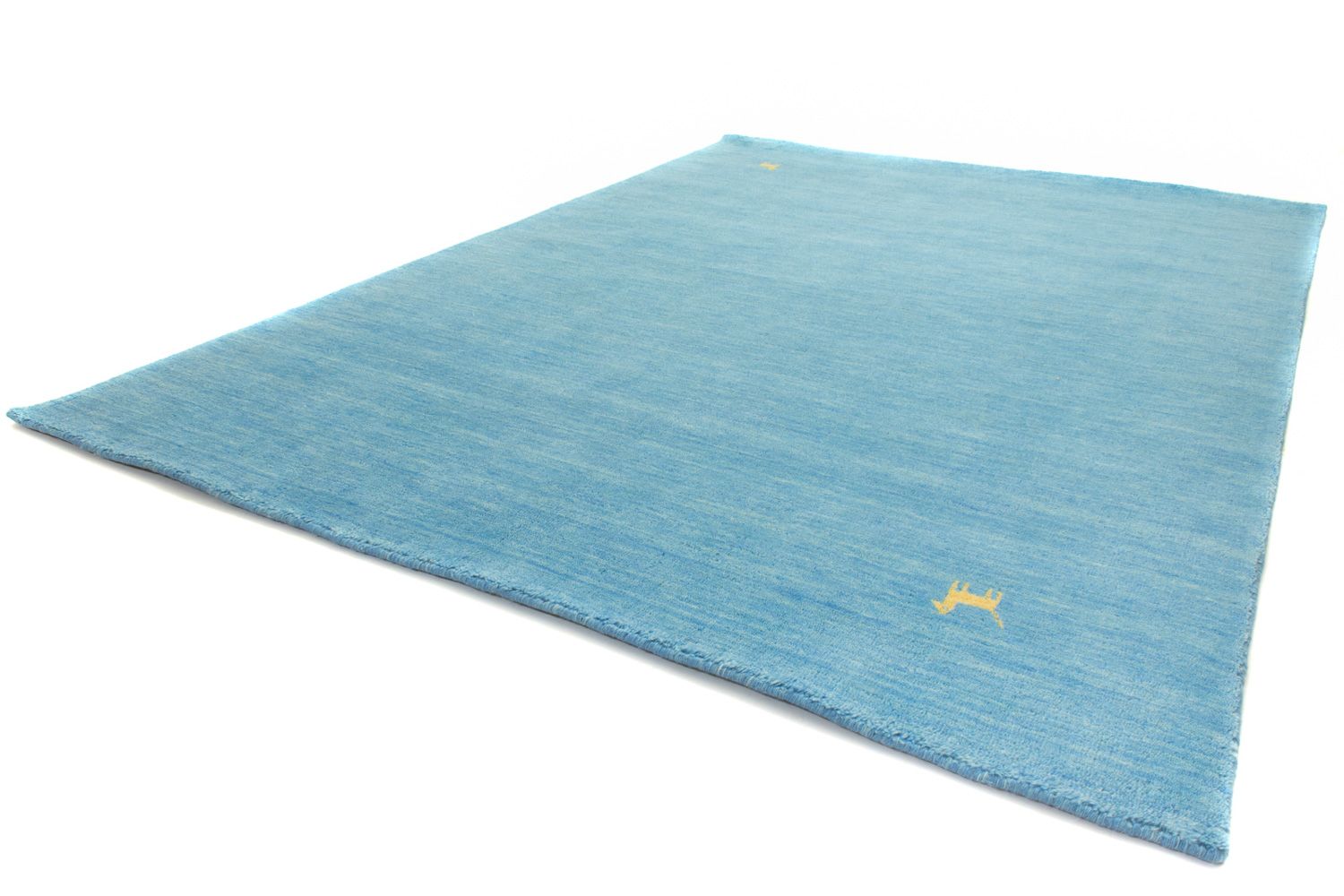 Gabbeh-tæppe - Indus - 250 x 200 cm - lyseblå