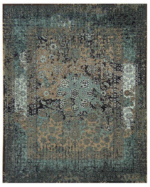 Løber Vintage tæppe - 300 x 80 cm - blå