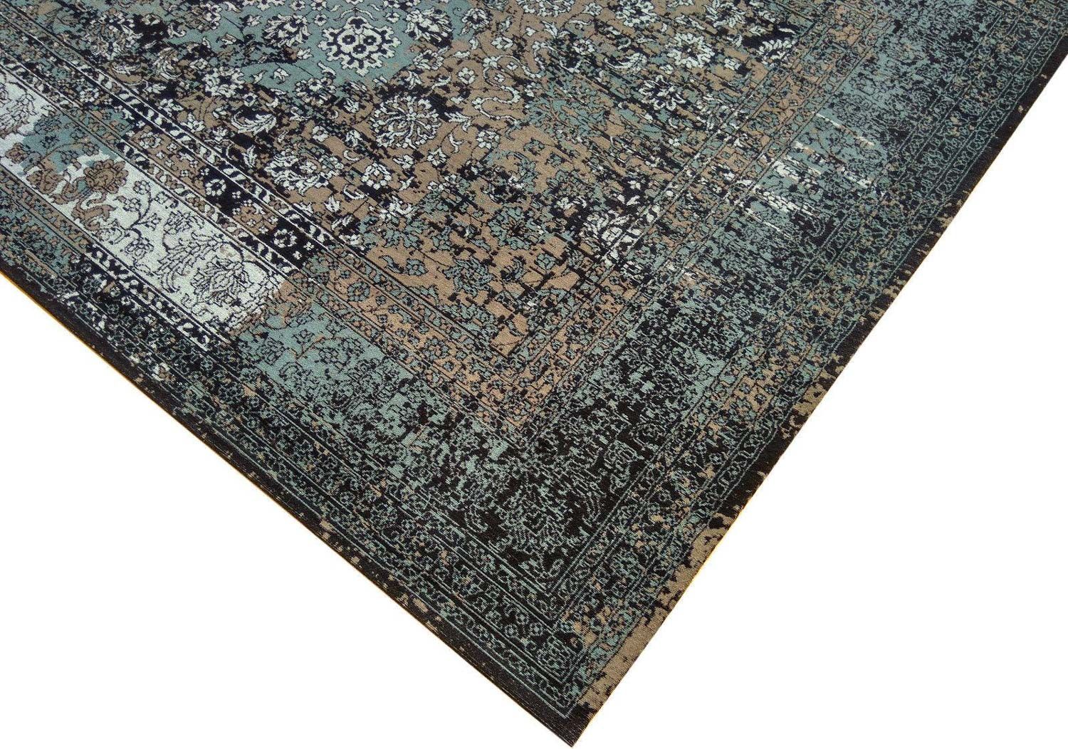 Løber Vintage tæppe - 300 x 80 cm - blå
