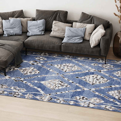 Berber tæppe - Meral - rundt