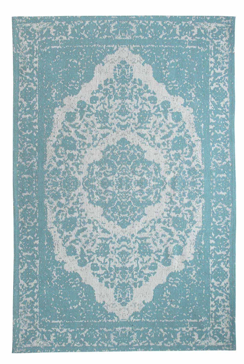 Løber Vintage tæppe - 300 x 80 cm - blå
