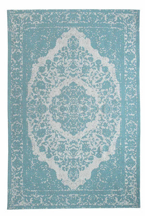 Løber Vintage tæppe - 300 x 80 cm - blå