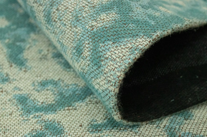 Løber Vintage tæppe - 300 x 80 cm - blå