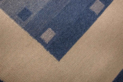 Moderne kilim Tæppe - Uldtæppe