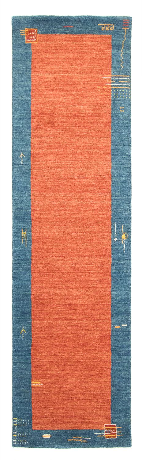 Løber Gabbeh-tæppe - Indus - 200 x 80 cm - rød