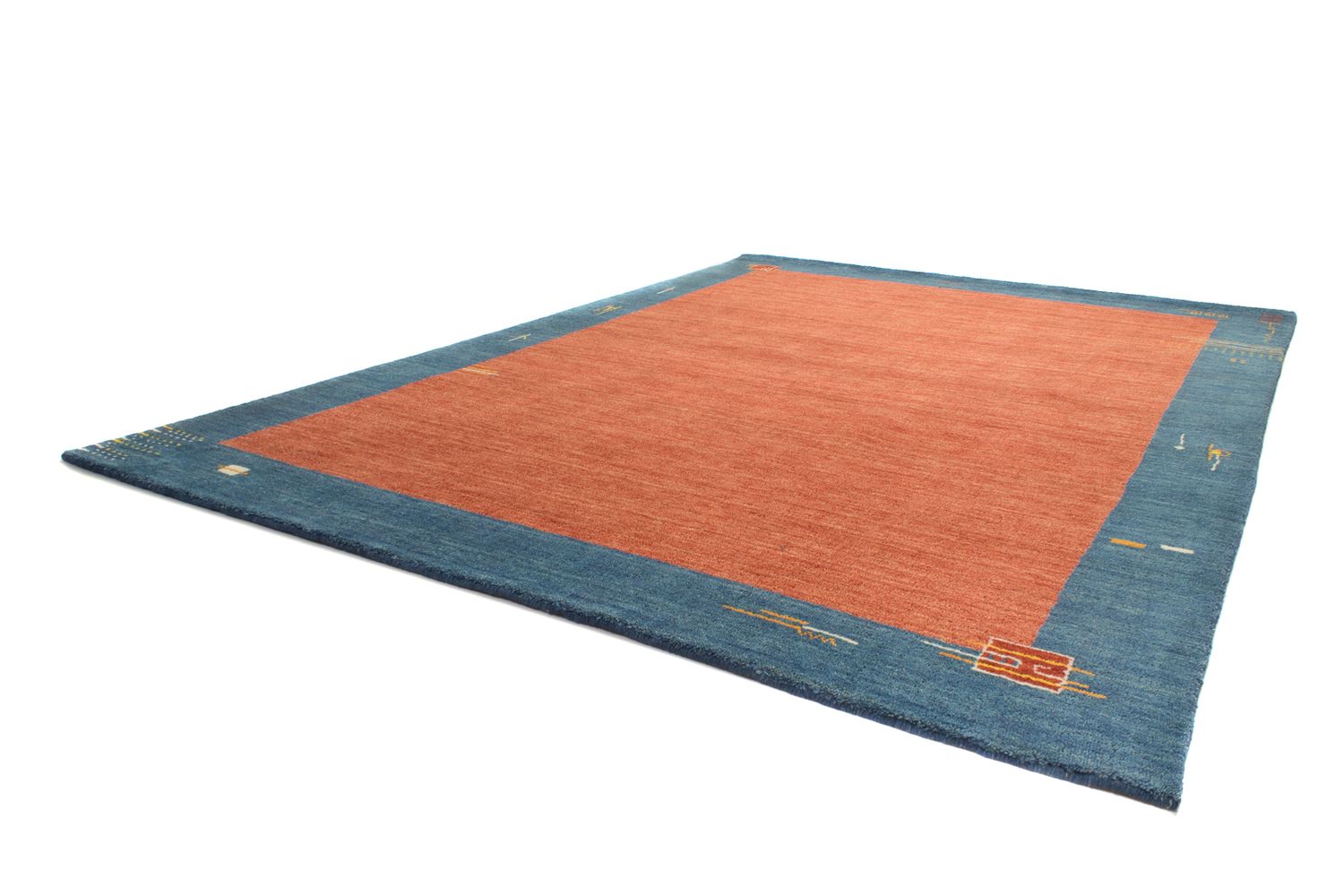 Gabbeh-tæppe - Indus - 300 x 250 cm - rød