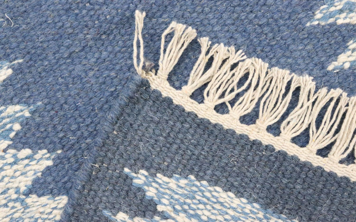 Moderne kilim Tæppe - Uldtæppe