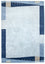 Nepal Tæppe - 300 x 200 cm - lyseblå
