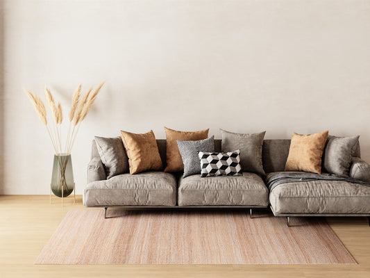 Jutemåtte - 200 x 140 cm - natur