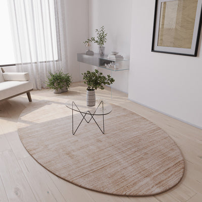 Gabbeh Tæppe - Loribaft Softy - NaturEleganz - oval