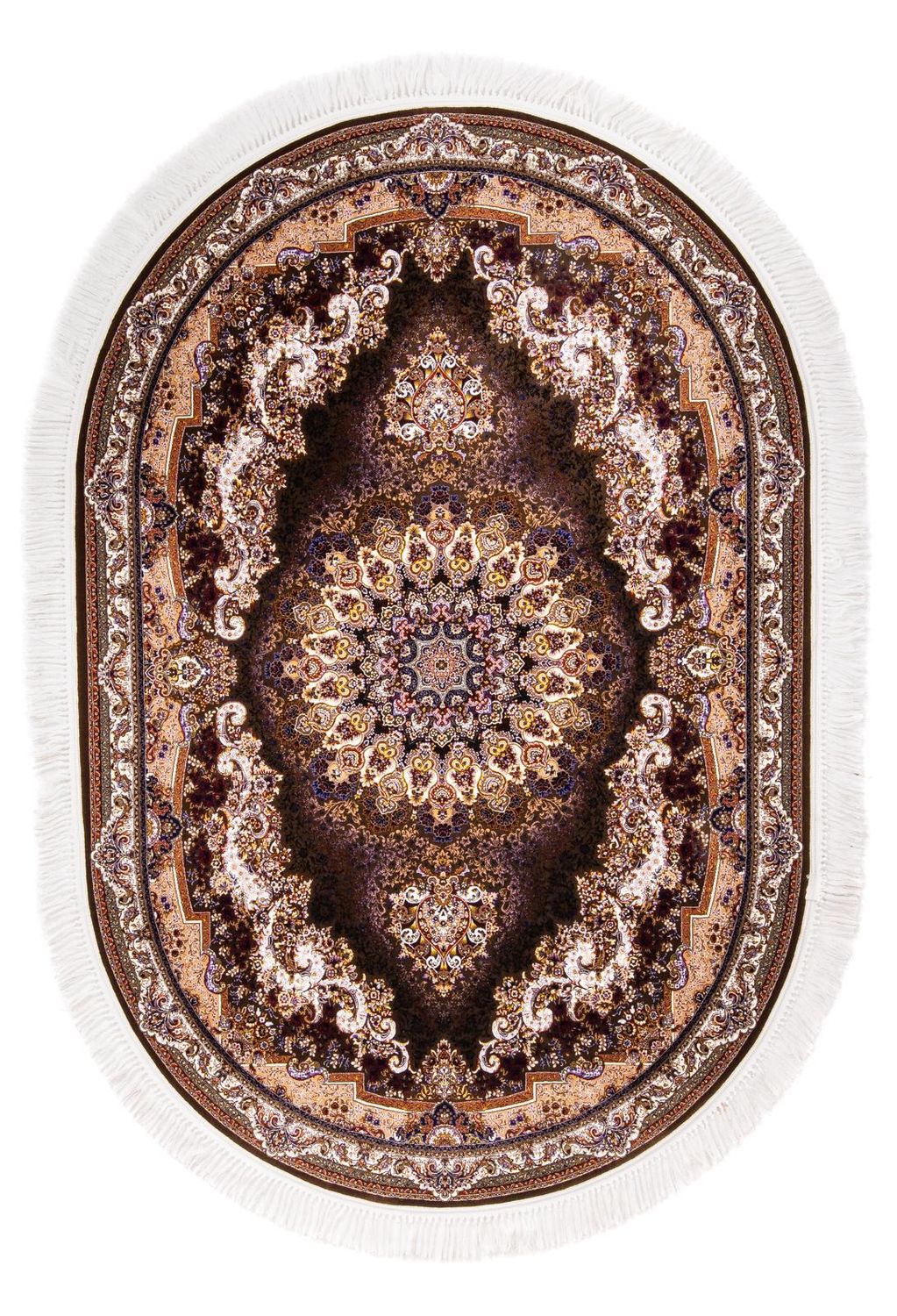 Orientalsk tæppe - Silbel - oval