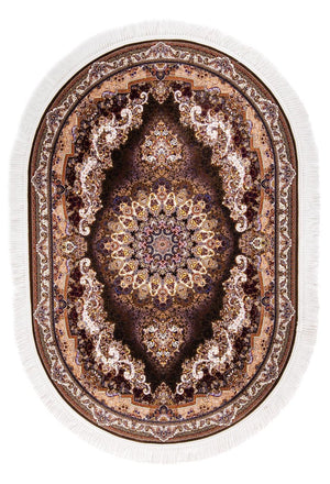 Orientalsk tæppe - Silbel - oval