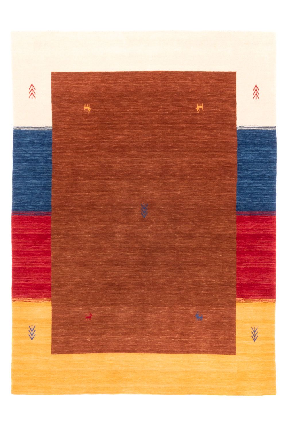 Gabbeh-tæppe - Softy - 240 x 170 cm - brun