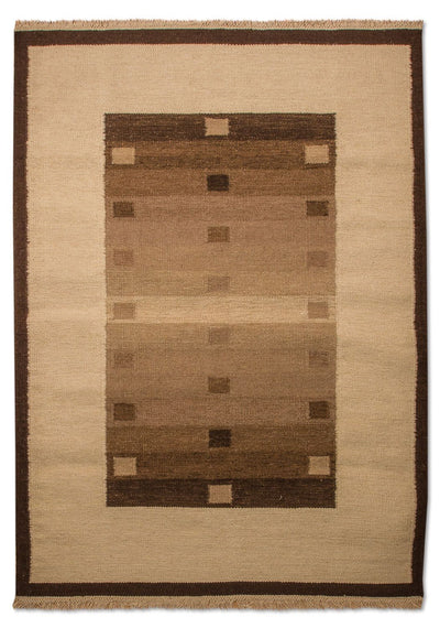 Moderne kilim Tæppe Modaro - Uldtæppe